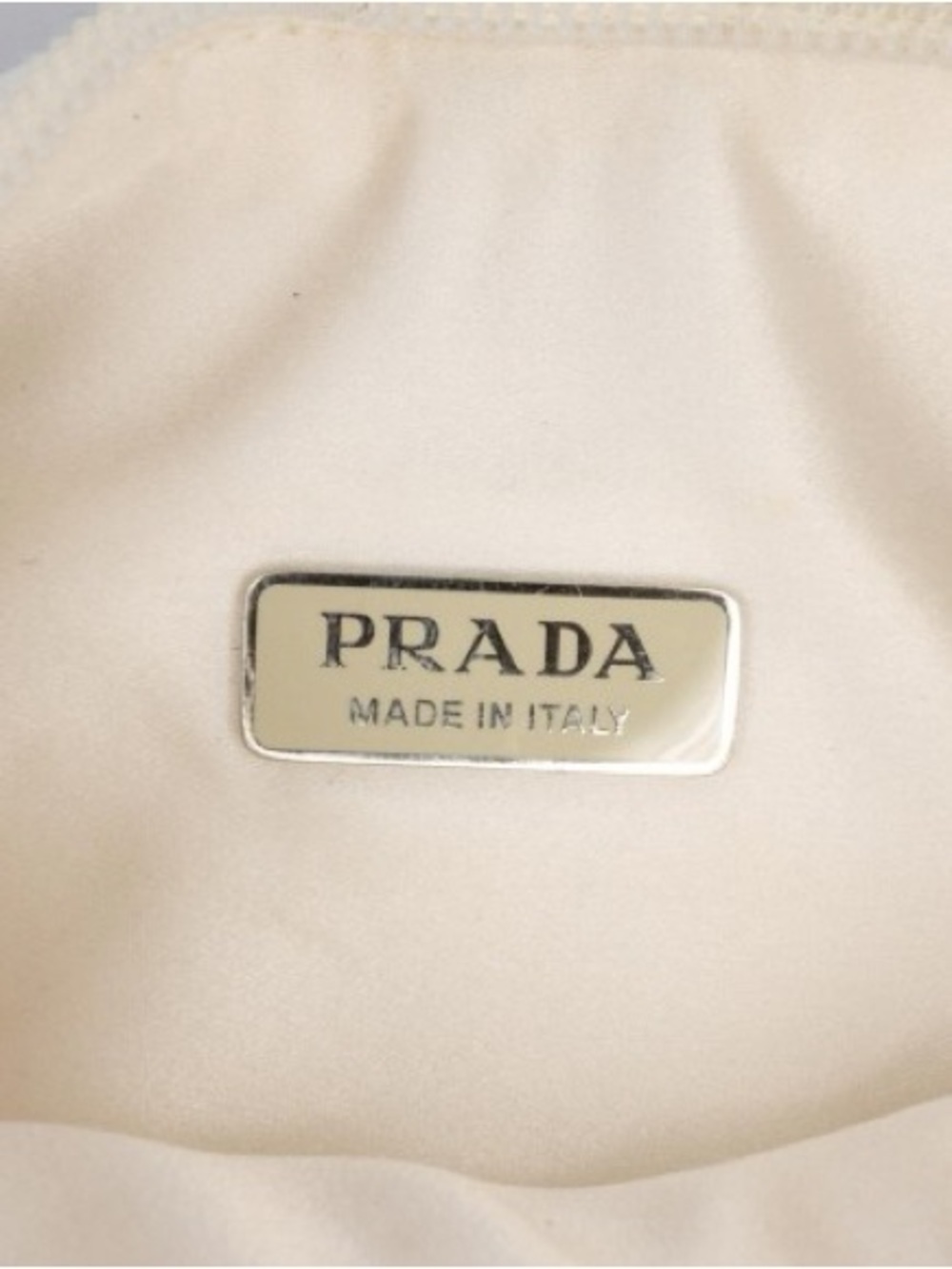 Prada Silver Crystal-Studded Shoulder Bag - Picture 4 of 9